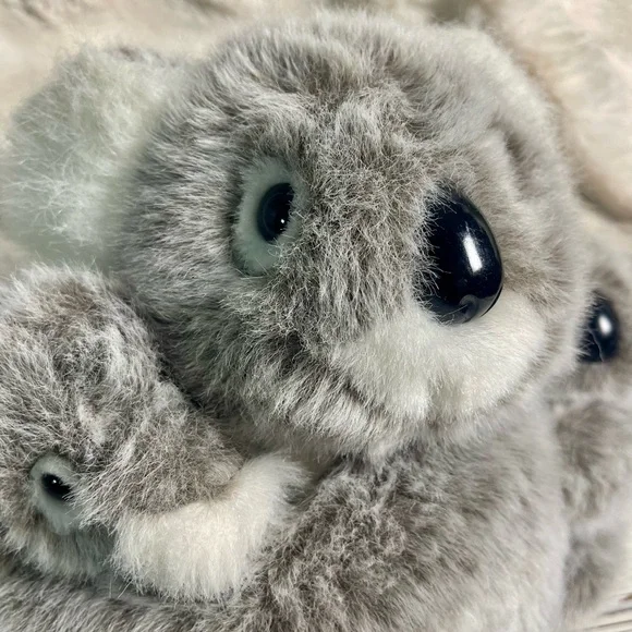 CLEAN Vintage 1994 Kiwi Koala with 2 Babies 10" GANZ Plush Stuffed Animal - Picture 4 of 15